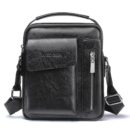 Bolsa Transversal de Couro Masculina - Weix