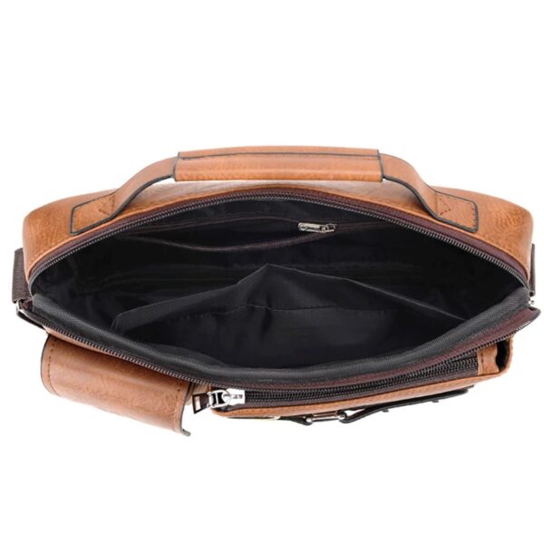 Bolsa Transversal de Couro Executiva Weix - Image 8