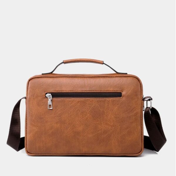 Bolsa Transversal de Couro Executiva Weix - Image 9