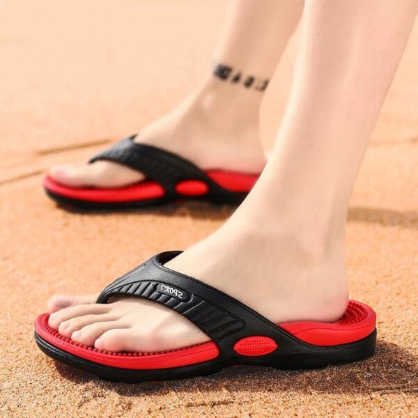 Chinelo OrtoComf Premium Vermelho