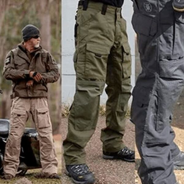 Calça Tática Militar Ultra Resistente Impermeável - Image 8
