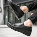 Sapato Mocassim de Couro Social