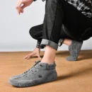 Bota Ldeck Trabalhada em Couro Nobuck-oil