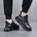 Tênis Casual de Couro Premium 3D Cozok