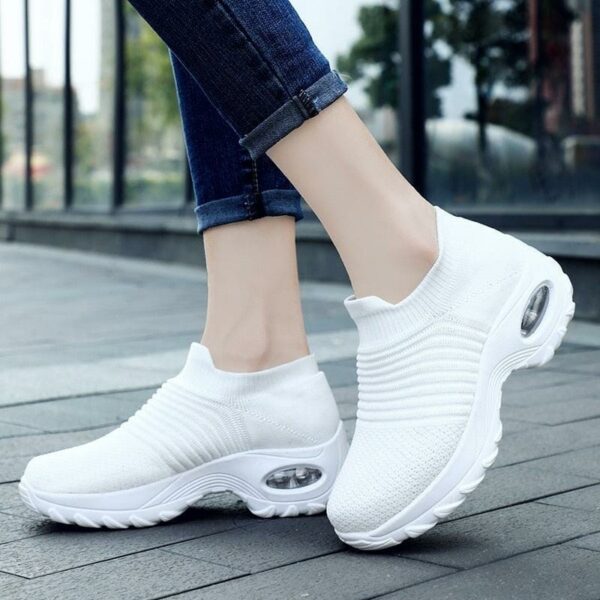 Tênis para Caminhada Feminino Run Branco